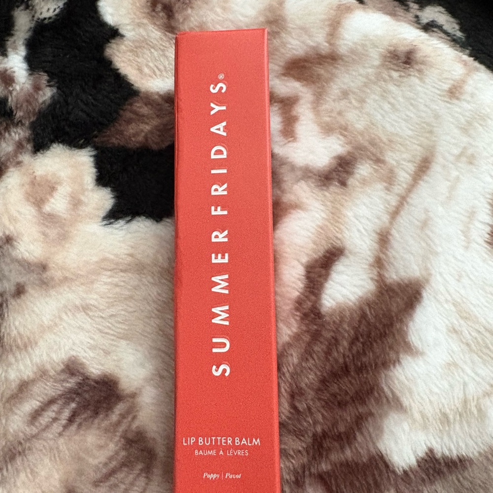 Summer Fridays Lip Butter Balm - Vibrant Coral